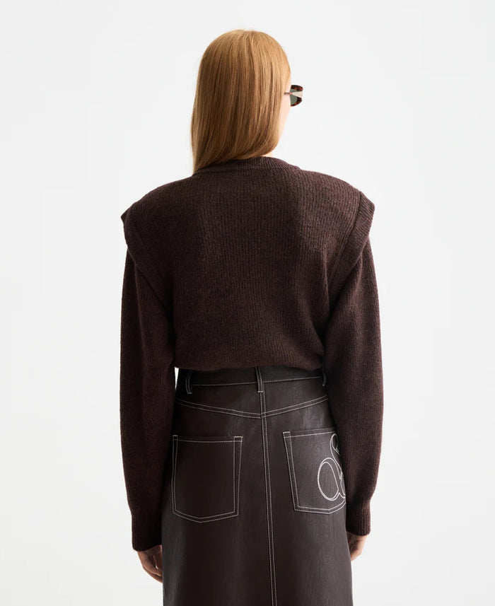 Shoulder Detail Pullover