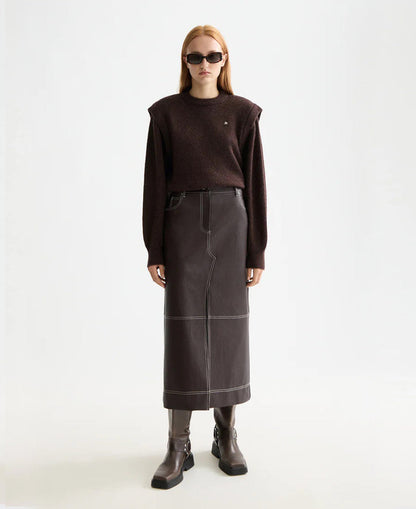 Shoulder Detail Pullover