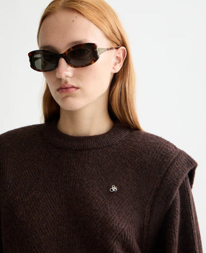 Shoulder Detail Pullover