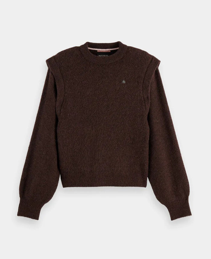Shoulder Detail Pullover