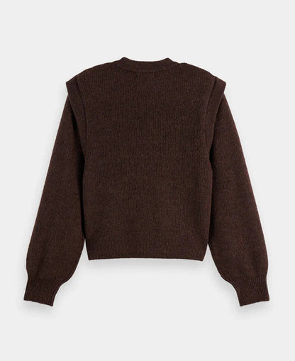 Shoulder Detail Pullover