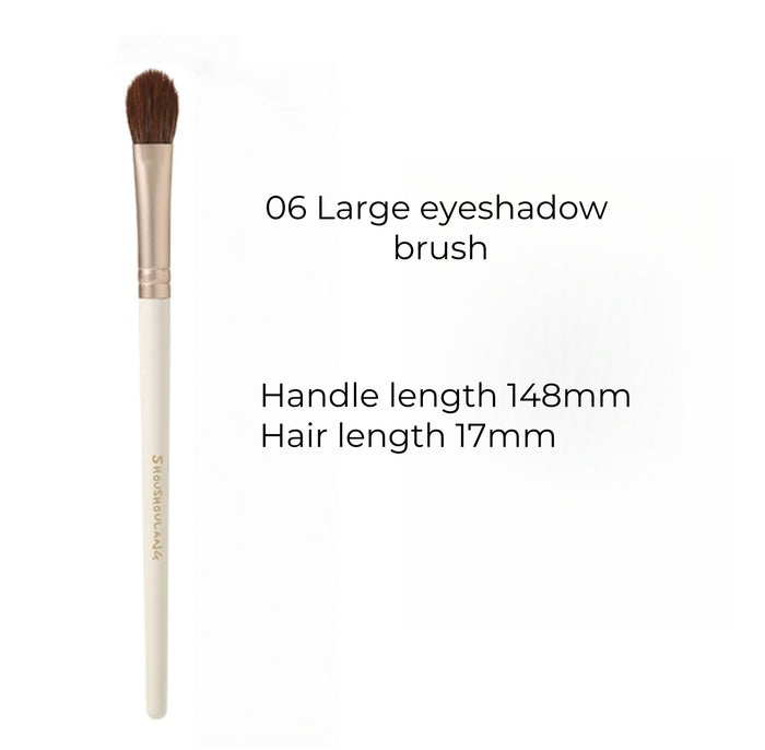 SHOUSHOULANG Corn Poppy Collection Professional Eye Makeup Brush 7 Pcs Set T4930