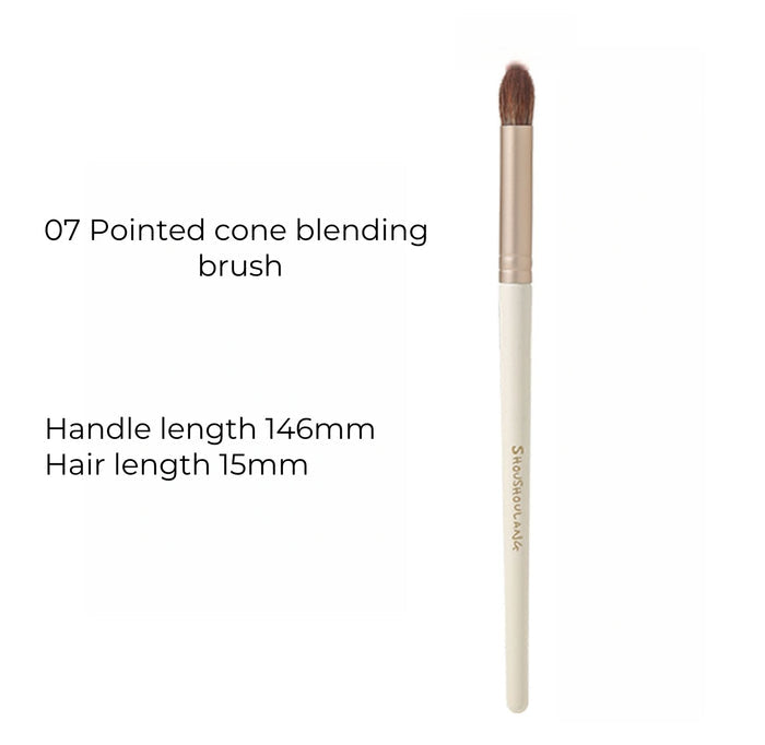 SHOUSHOULANG Corn Poppy Collection Professional Eye Makeup Brush 7 Pcs Set T4930