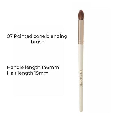 SHOUSHOULANG Corn Poppy Collection Professional Eye Makeup Brush 7 Pcs Set T4930