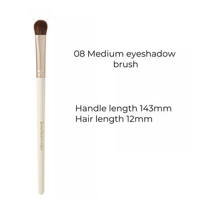 SHOUSHOULANG Corn Poppy Collection Professional Eye Makeup Brush 7 Pcs Set T4930