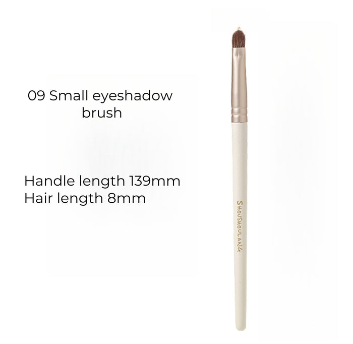 SHOUSHOULANG Corn Poppy Collection Professional Eye Makeup Brush 7 Pcs Set T4930