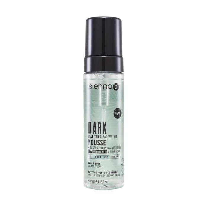 SIENNA X Dark Tan Water Mousse - savaiminio įdegio putos