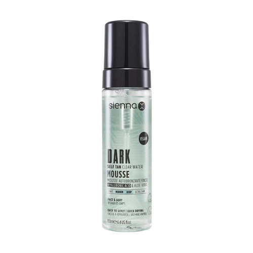 SIENNA X Dark Tan Water Mousse - savaiminio įdegio putos