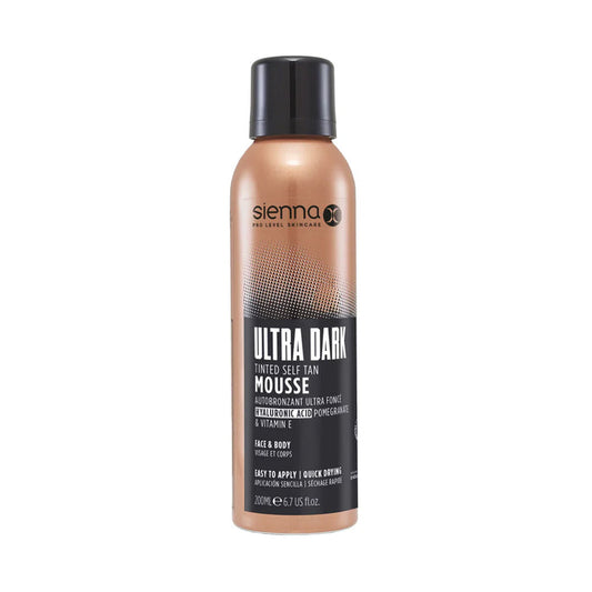 SIENNA X Ultra Dark Tinted Mousse - savaiminio įdegio putos