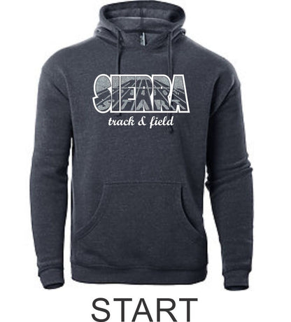Sierra Track & Field Unisex Start Hoodie- Matte or Glitter