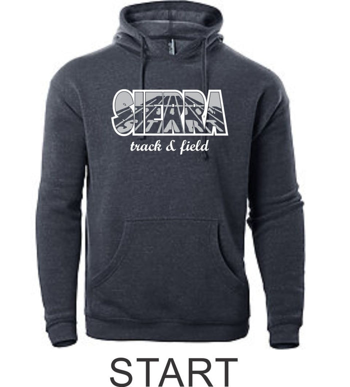 Sierra Track & Field Unisex Start Hoodie- Matte or Glitter