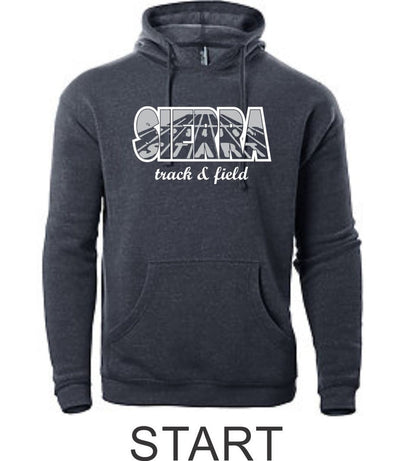 Sierra Track & Field Unisex Start Hoodie- Matte or Glitter