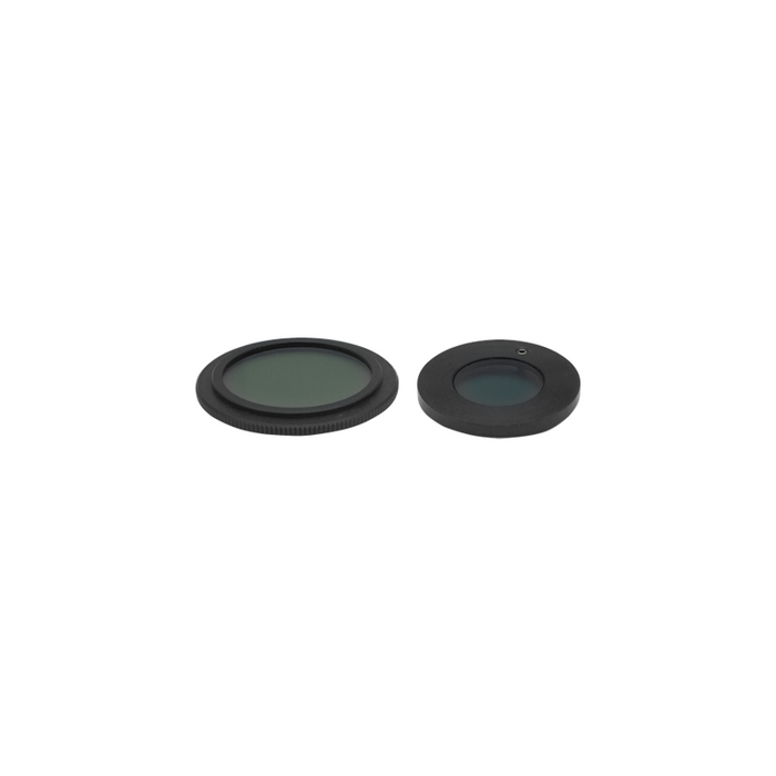 Simple Rotating Polarizer & Analyzer Kit for Compound Microscopes, SKU BM03016201, three quarter front view