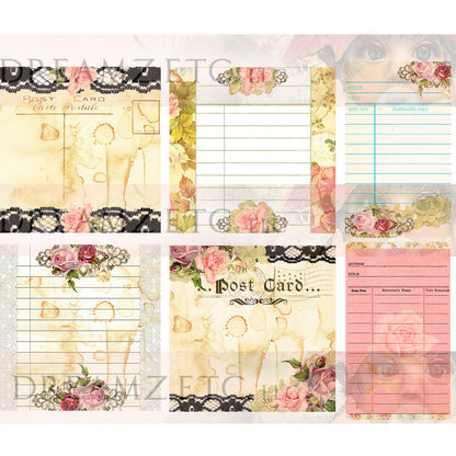 Simply Jane - Digital Paper Ephemera Collection