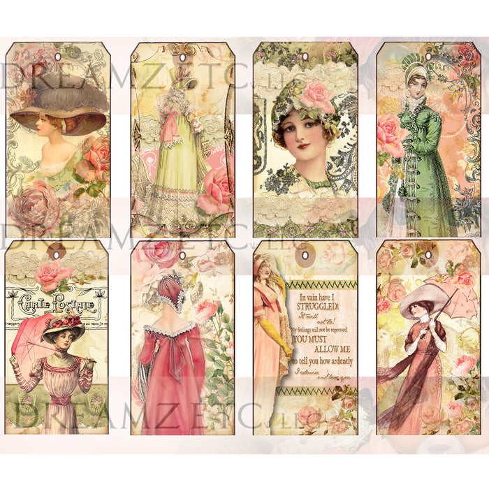 Simply Jane - Digital Paper Ephemera Collection