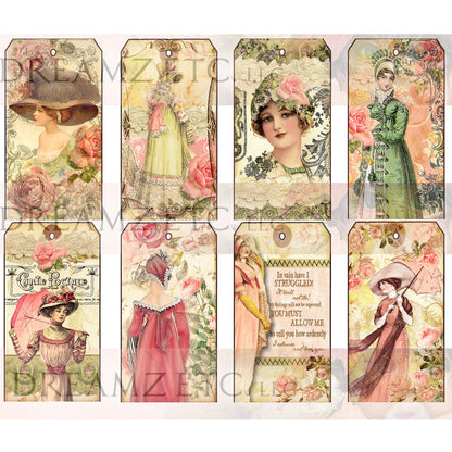 Simply Jane - Digital Paper Ephemera Collection