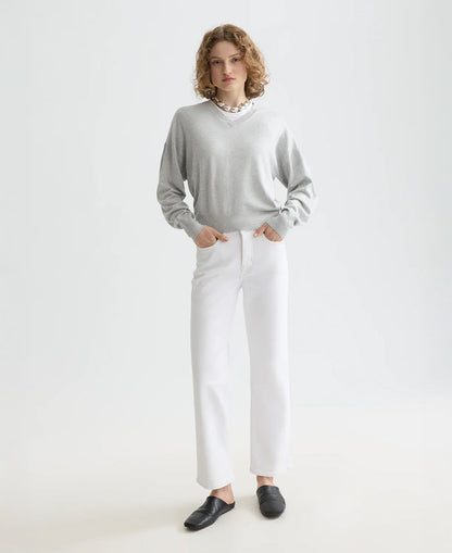 Sky Straight Cool White Jeans