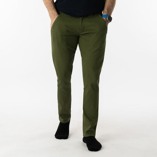 Slim Fit Chino Pants - IRONGEAR Fitness