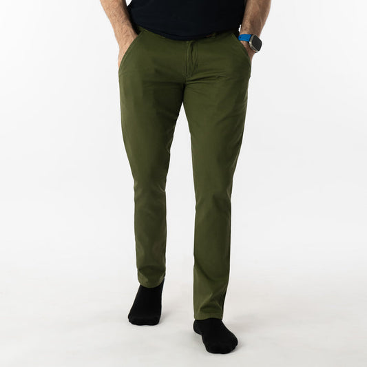 Slim Fit Chino Pants - IRONGEAR Fitness