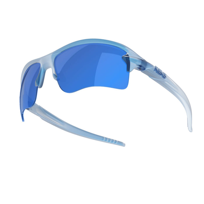 Single Vision / Solid Smoke / Cobalt Blue Mirror