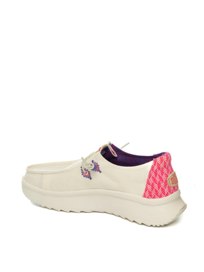 HEY DUDE slip on wendy peak bianco/multi 41946 WENDY PEAK-102