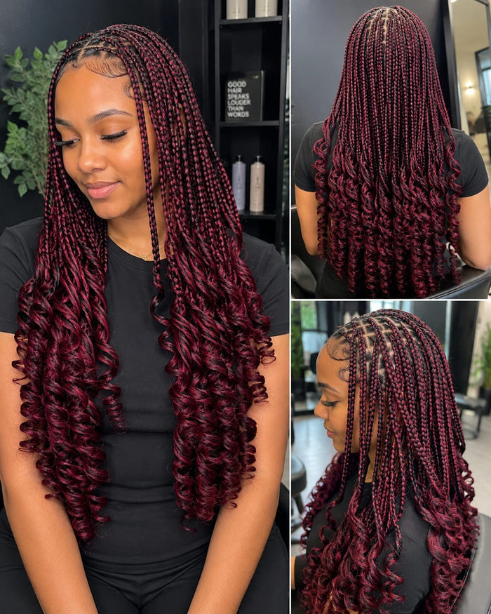 Soft Spiral French Curl Braiding Hair 20”