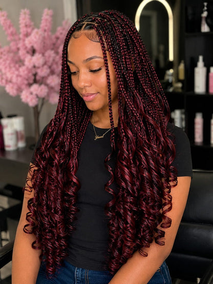 Soft Spiral French Curl Braiding Hair 20”