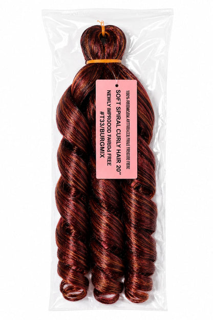 Soft Spiral French Curl Braiding Hair 20”
