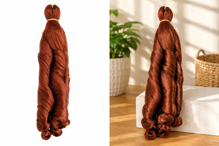Soft Spiral French Curl Braiding Hair 20”