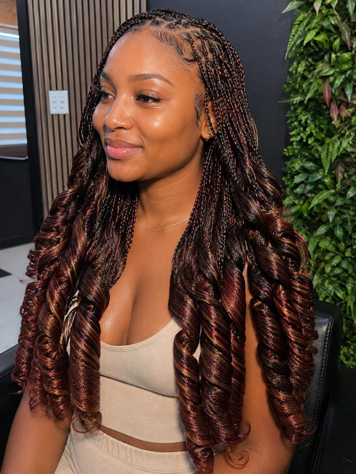 Soft Spiral French Curl Braiding Hair 20”