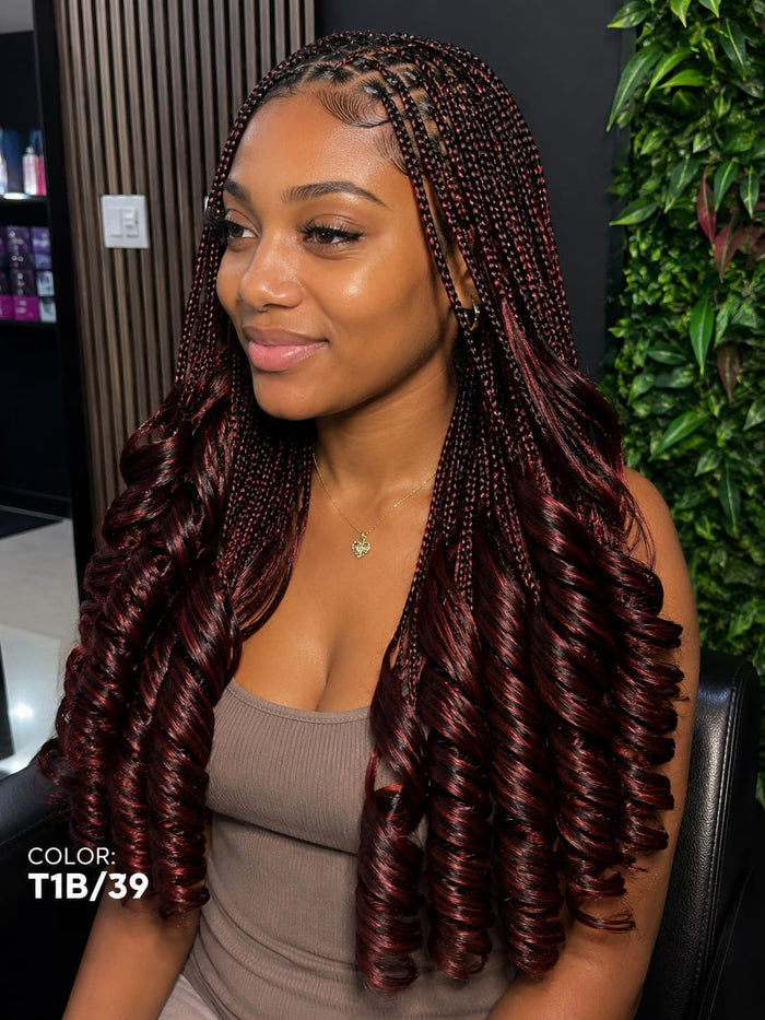 Soft Spiral French Curl Braiding Hair 20”