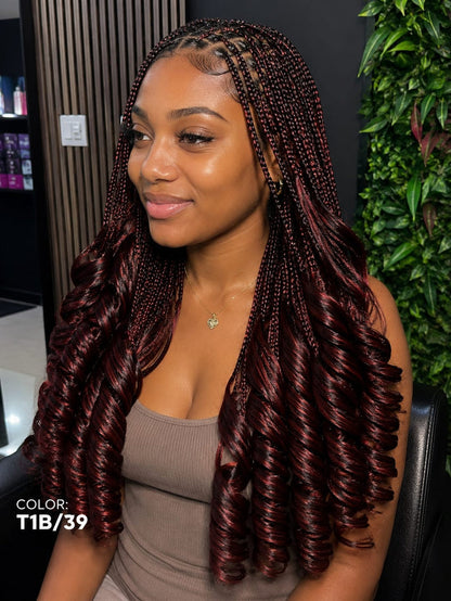 Soft Spiral French Curl Braiding Hair 20”