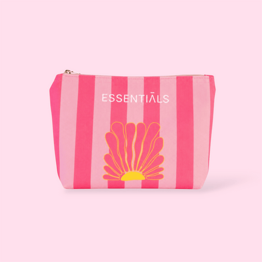 Sol Stripe Cosmetics Pouch - Essentials