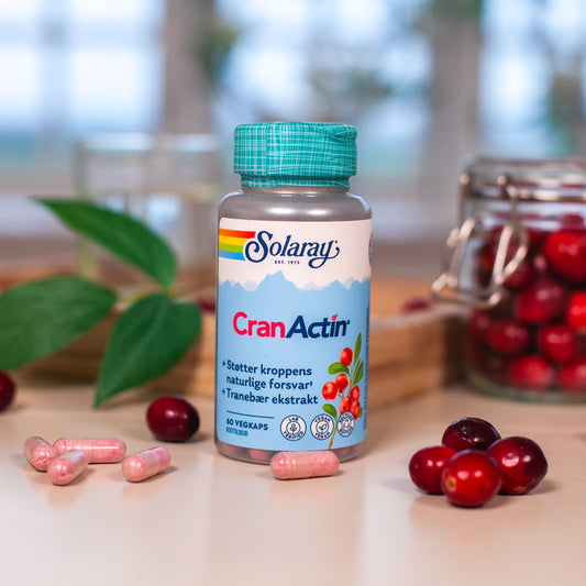 Solaray - CranActin® - 60 kapsler
