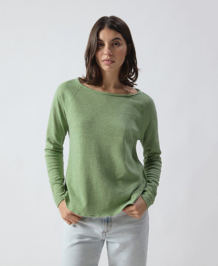 Son Boat Neck LS Tee