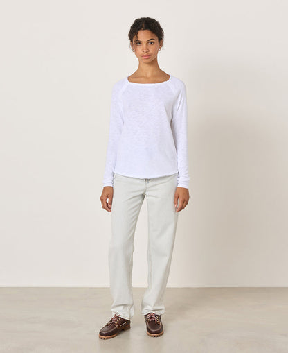 Son Boat Neck LS Tee
