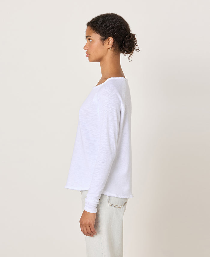 Son Boat Neck LS Tee