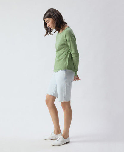 Son Boat Neck LS Tee