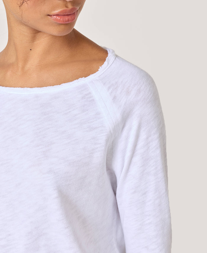 Son Boat Neck LS Tee