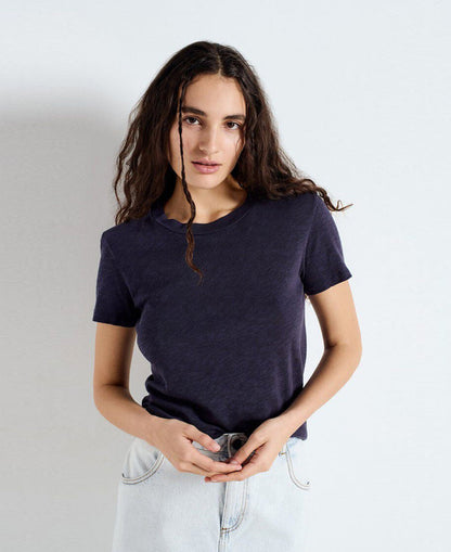 Son Round Neck Fitted Tee