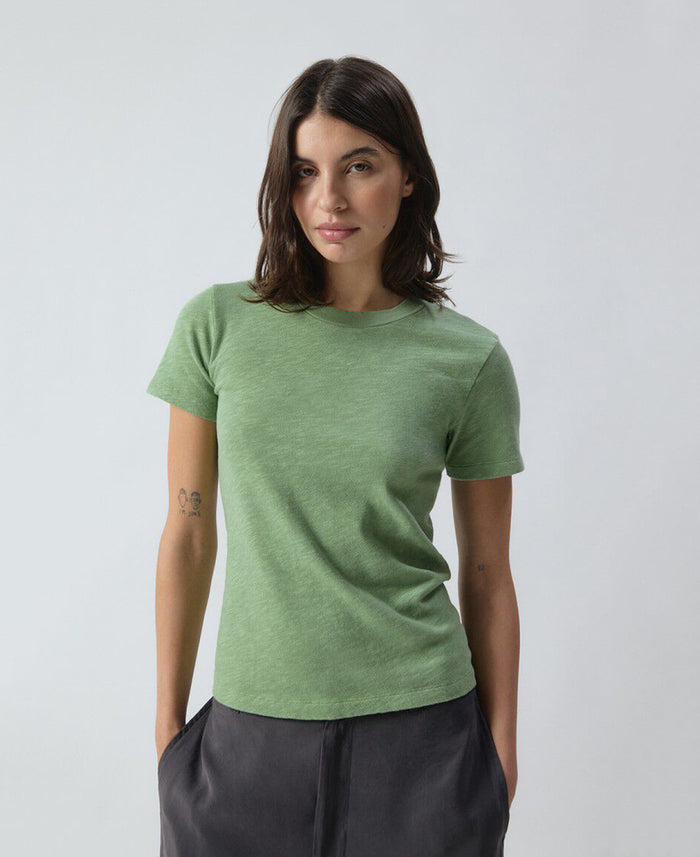 Son Round Neck Fitted Tee