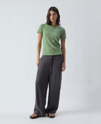 Son Round Neck Fitted Tee