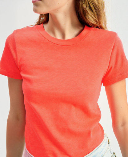 Son Round Neck Fitted Tee