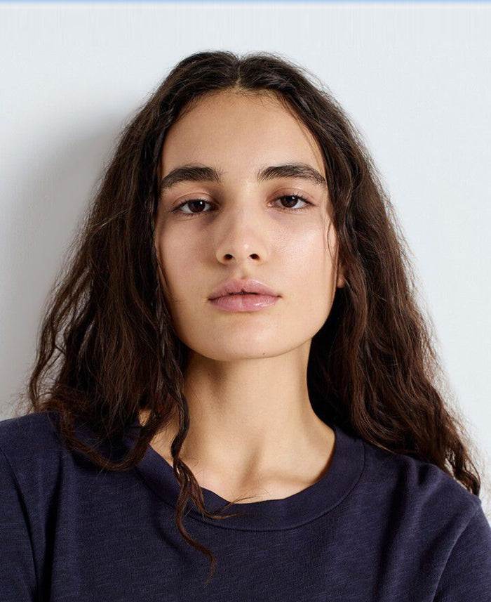 Son Round Neck Fitted Tee