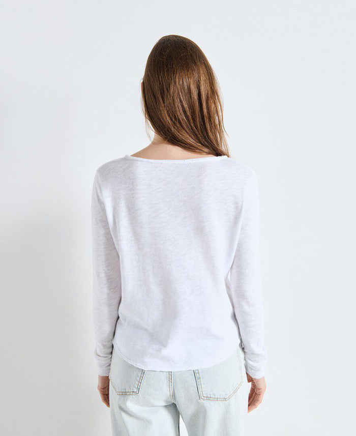 Son V-Neck LS Tee