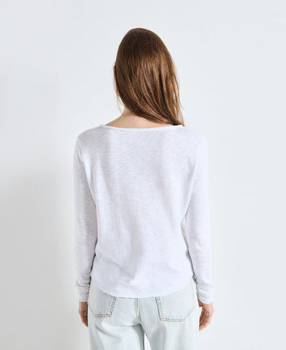 Son V-Neck LS Tee