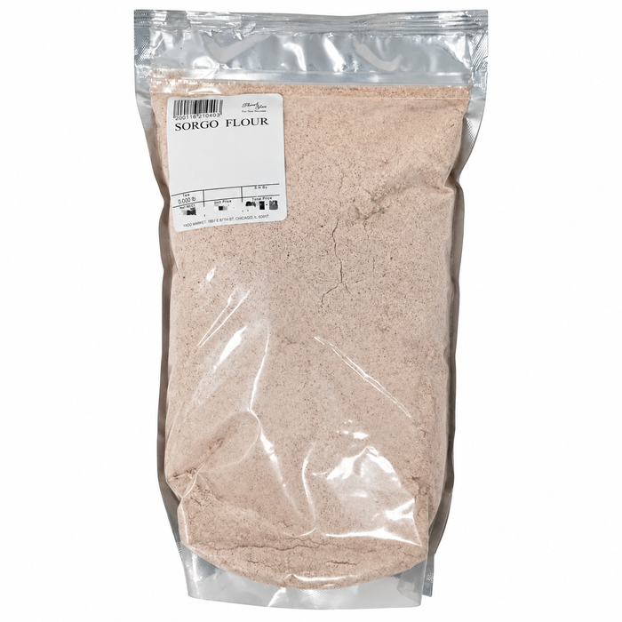 Sorgo Flour, finely milled traditional sorghum flour ideal for preparing African porridges, flatbreads, baked goods, and authentic West African dishes.