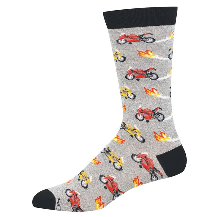Speed Demon Crew Socks