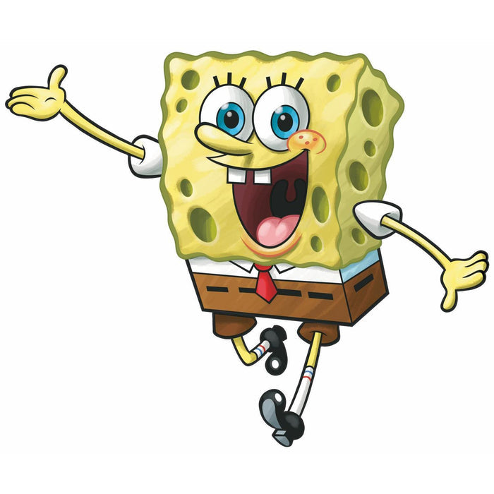 Spongebob Squarepants Peel And Stick Giant Wall Decals - EonShoppee