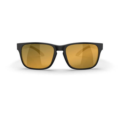 Single Vision / Solid Smoke / Gold Mirror